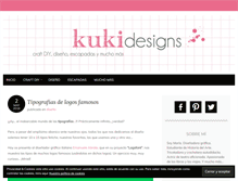 Tablet Screenshot of kukidesigns.net
